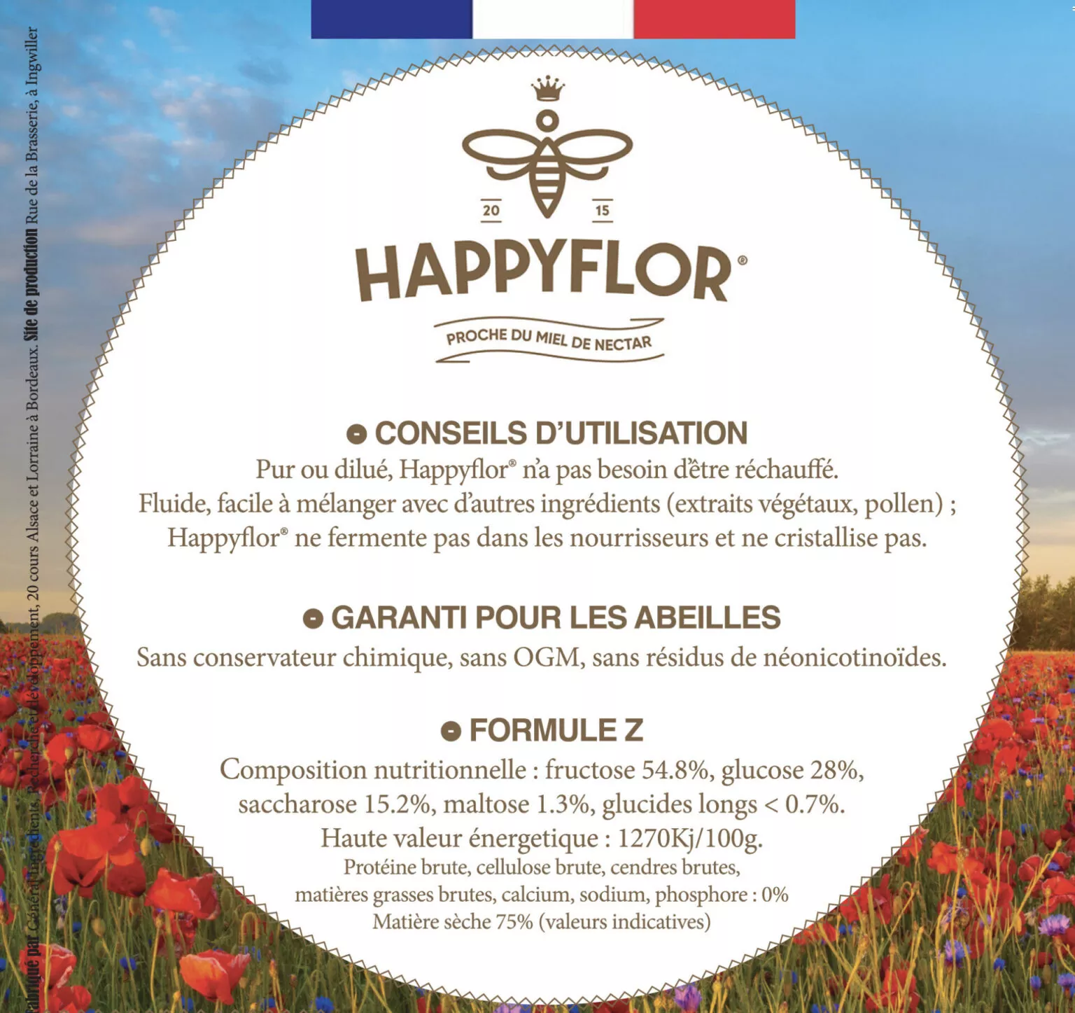 Sirop Happyflor Z vrac