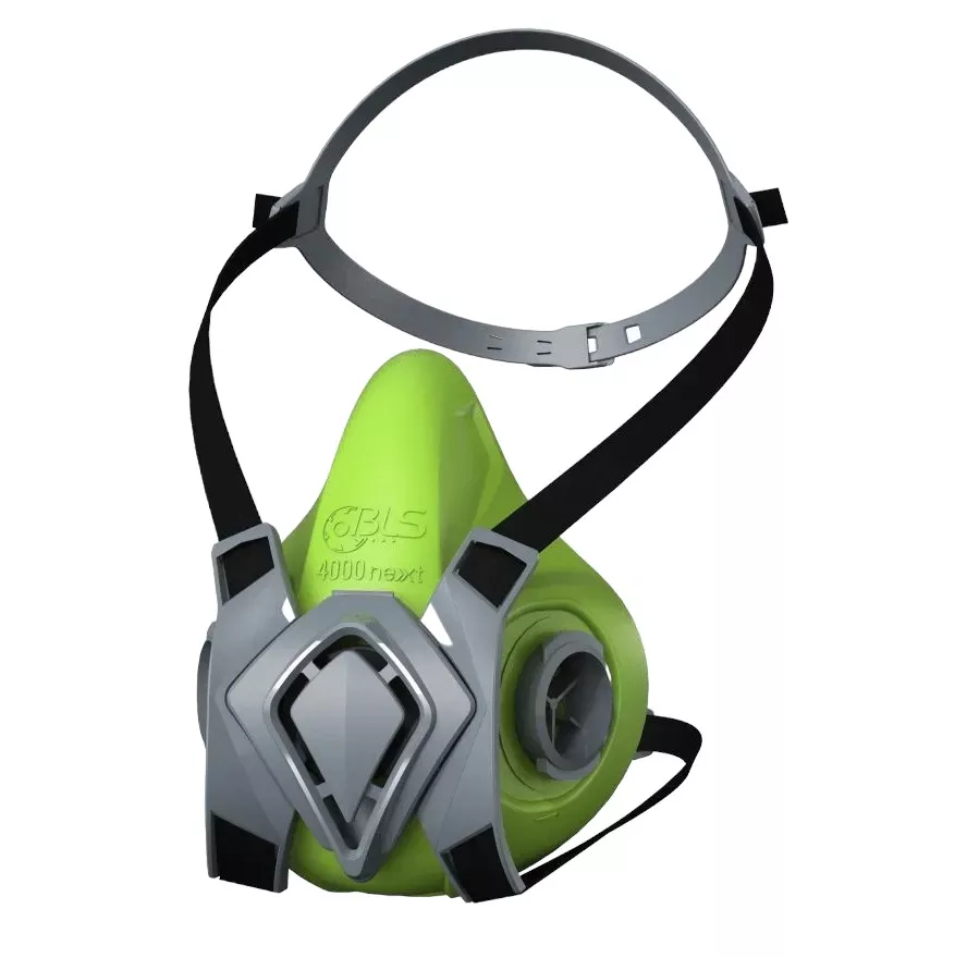 Masque de protection d'acide BLS (demi)