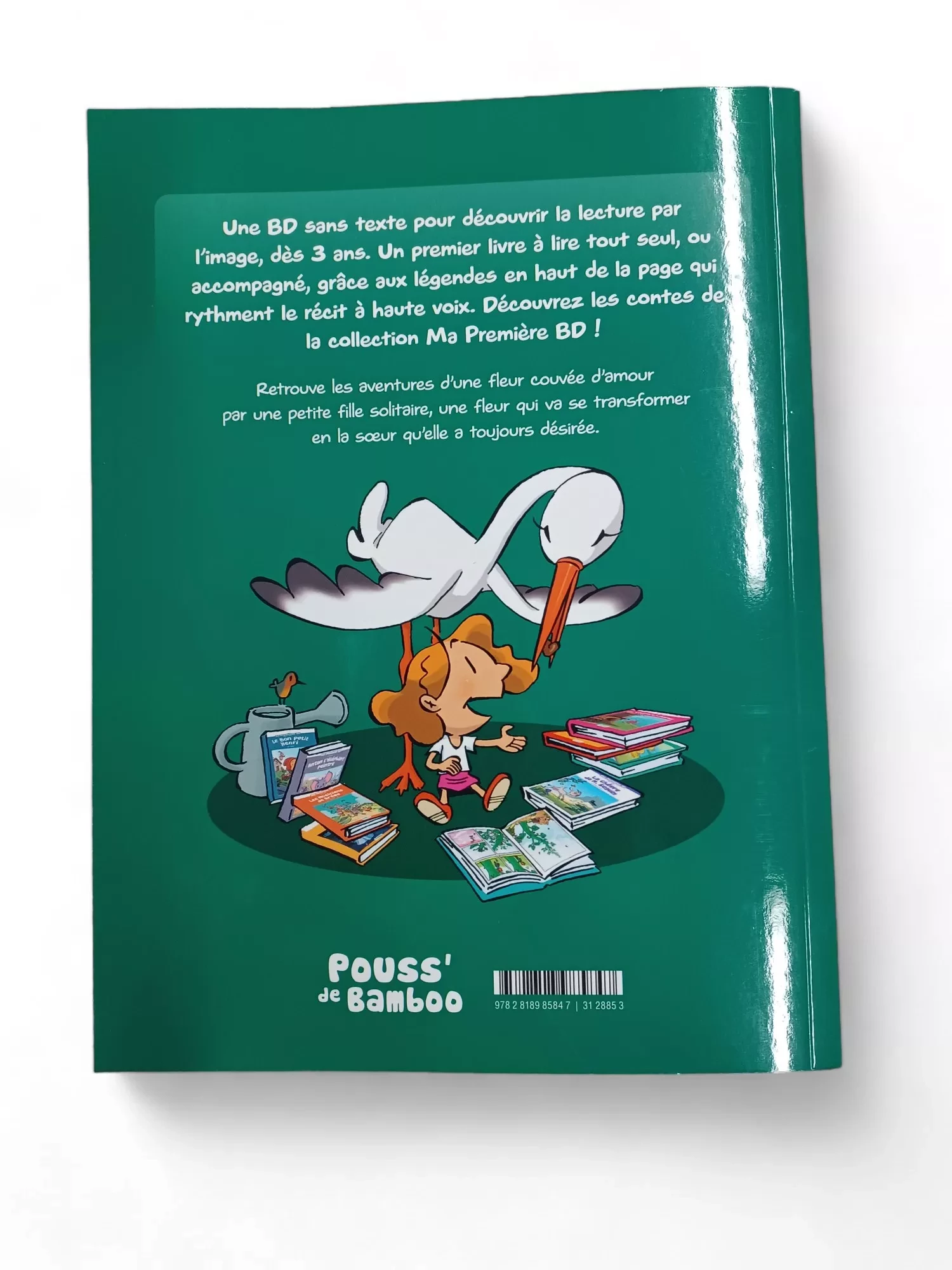 Livre BD L'enfant fleur