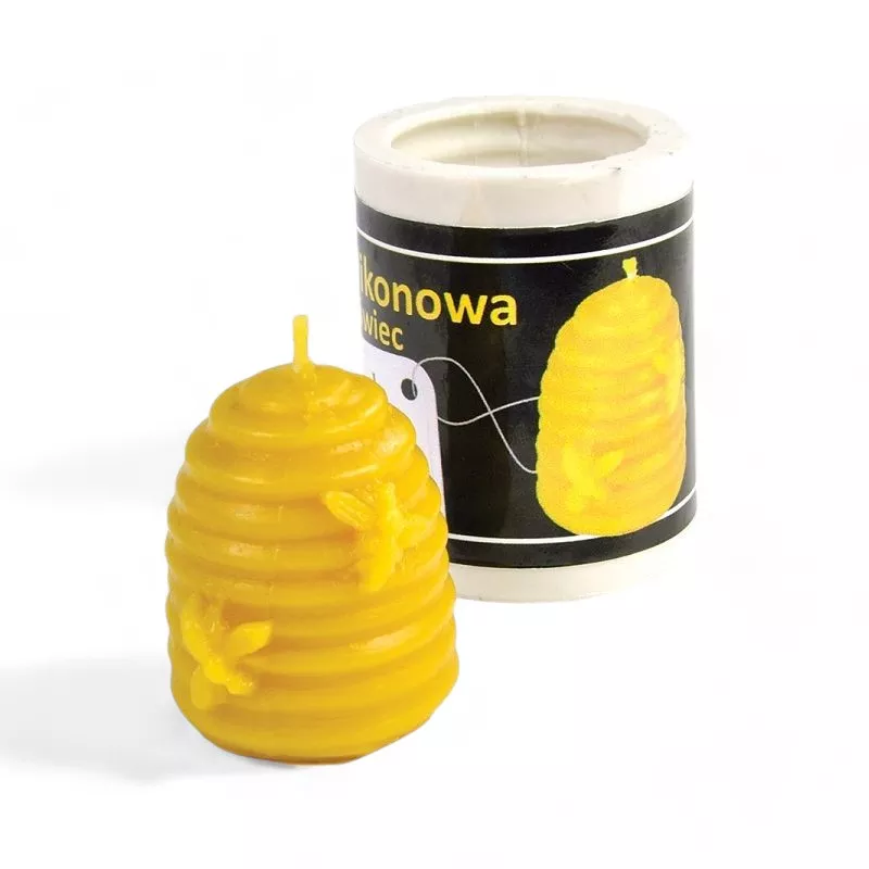Moule à Bougie Ruche Paille Petite