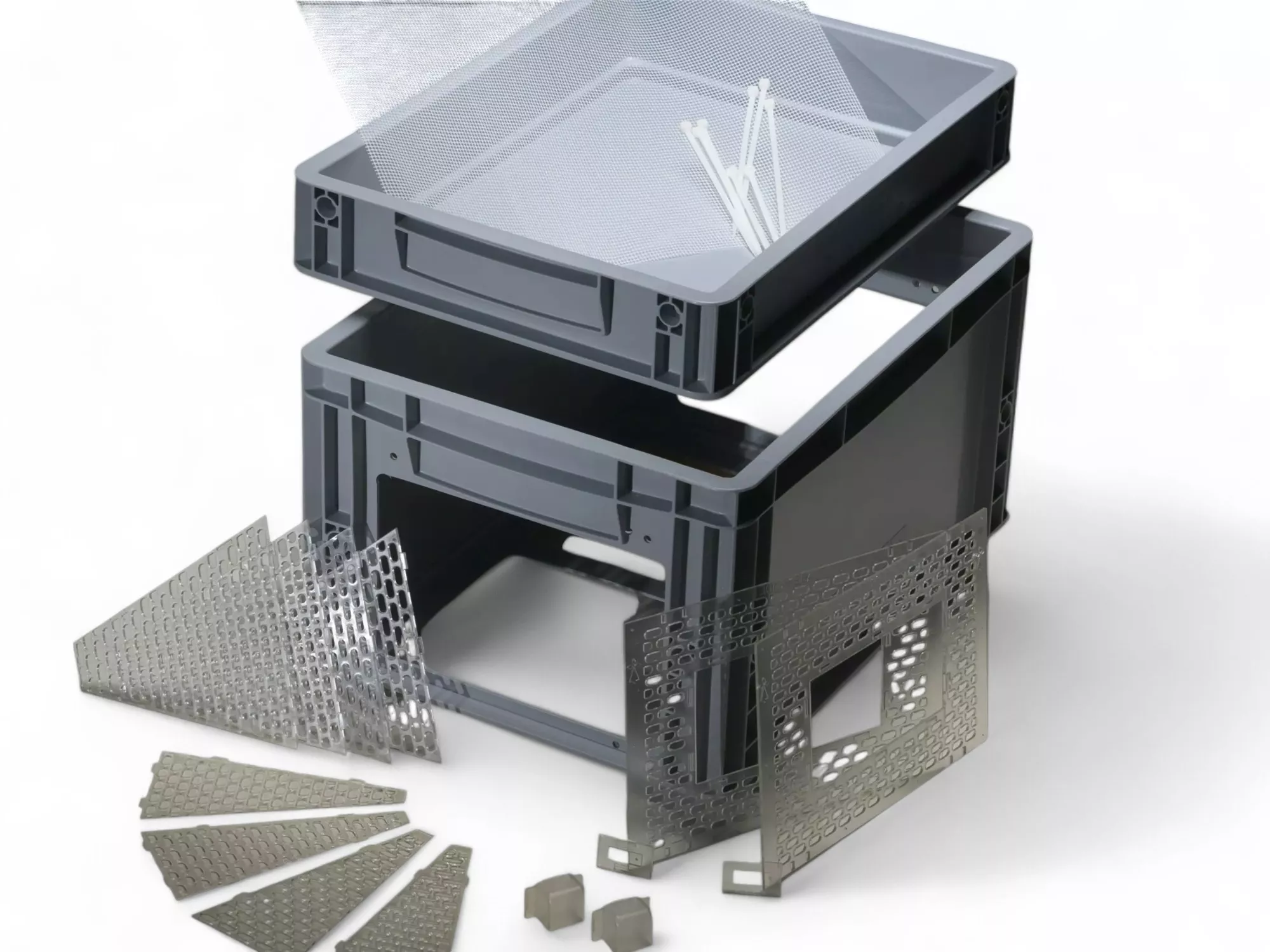 Bac Jabeprode standard en KIT avec toit