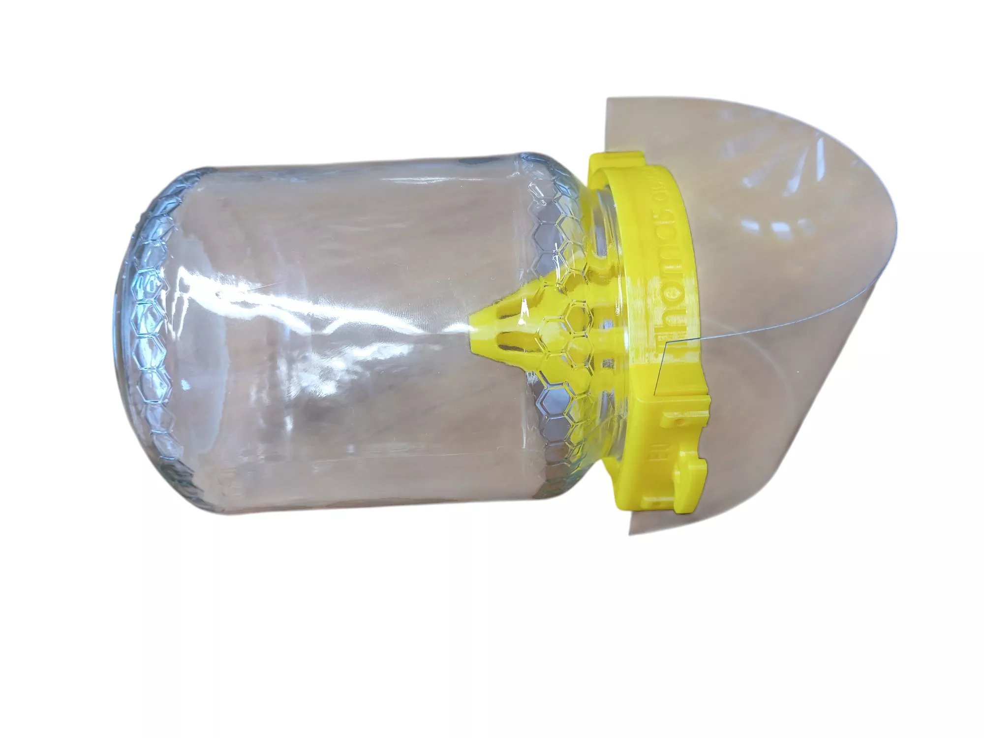 Piège à frelon asiatique sélectif vissable sur pot verre TO82